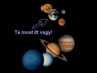 A világegyetem egy kis pontja